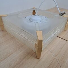 丸善 天井照明 ペンダントライト 昭和レトロ 幅42cm×奥行42cm×高さ14cmの画像