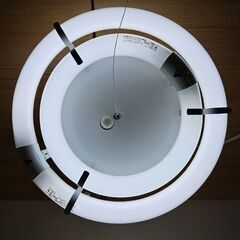 丸善 天井照明 ペンダントライト 昭和レトロ 幅42cm×奥行42cm×高さ14cmの画像