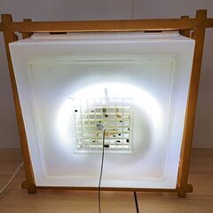 和風 天井照明 ペンダントライト 昭和レトロ 幅50cm×奥行50cm×高さ15cm の画像