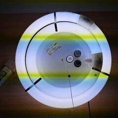 HITACHI 天井照明 ペンダントライト 昭和レトロ 60Hz 直径46cm×高さ12cmの画像