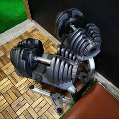アジャスタブルダンベル40kgペアスタンド