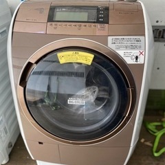 福岡市内配送設置無料　HITACHI(日立)の11.0kgドラム式洗濯乾燥機「BD-V110E3R