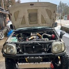 ジムニー　JB23 改造多数　車検付き　クロカン　交換不可の画像
