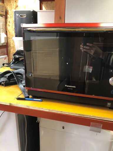 ☆中古￥7,800！Panasonic　スチームオーブンレンジ　家電　2013年製　NE-BS1000-RK型　【BA111】