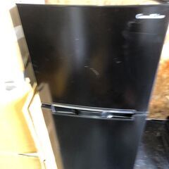 ☆中古￥8,000！A-Stage　138リットル2ドア冷蔵庫　家電　2019年製　ARM-138L02BK型　幅48㎝ｘ奥行き50㎝ｘ高さ128㎝　【BA112】