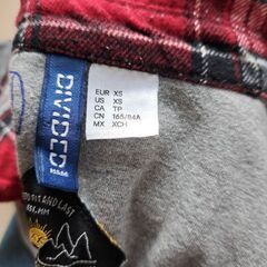 H＆Mチェックシャツ　の画像
