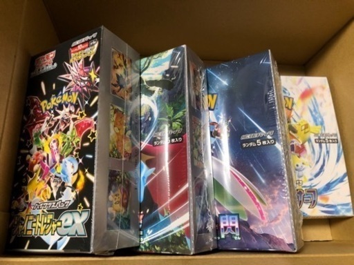 未開封ポケカ4種セット