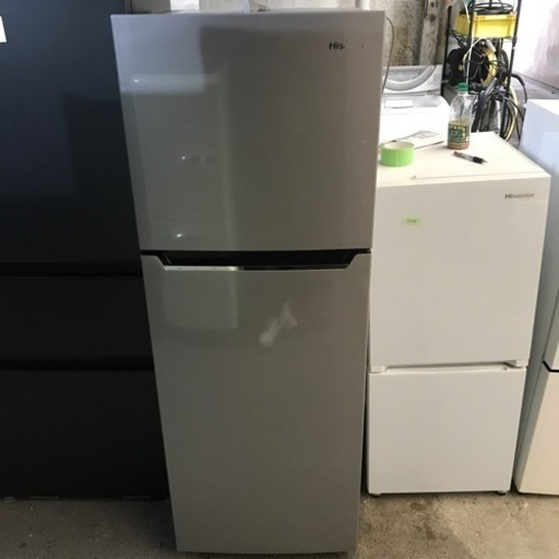 ☆値下げ☆2401-471 Hisense 2ドア 冷凍冷蔵庫 2019年製 227L キズ汚れ有り