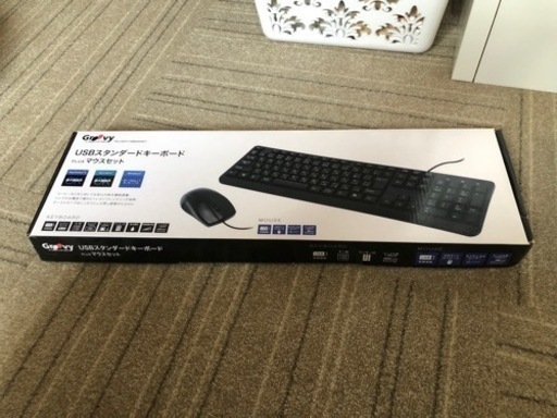 新品★ GROOVY グルービー TM-UKEY108BKMSET★マウス＆キーボードセット