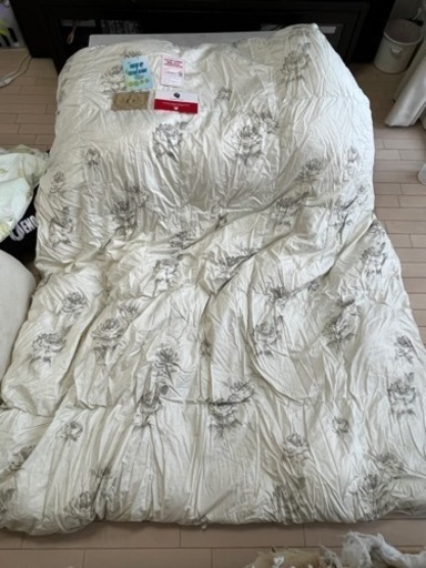 羽毛布団（未使用品）