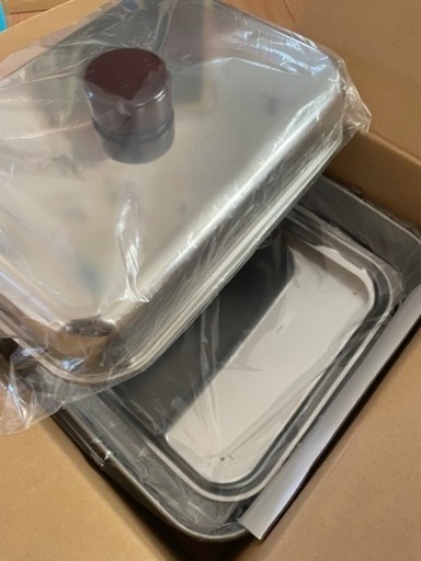 チップ付きスノーピークコンパクトスモーカー新品、燻製器