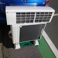 パナソニック　2.8Kエアコン　10～12畳用　CS-J289C-W　内部クリーンエオリア　ナノイーX搭載　2019年の画像