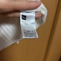 値下げしました！gu セーターの画像