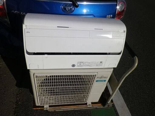 FUJITSU/富士通　6～8畳用エアコン　nocria　高級モデル　AS-SV22K-W　お掃除機能　2020年