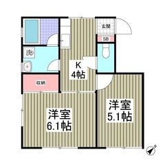 （（２Ｋ））💖桶川市💖桶川駅徒歩１４分💖敷金礼金０円💖フリーレン...