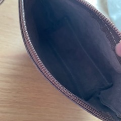 新品　キソラ　ポーチ　茶色の画像