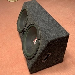 引取り限定 kicker ウーファー 2個の画像