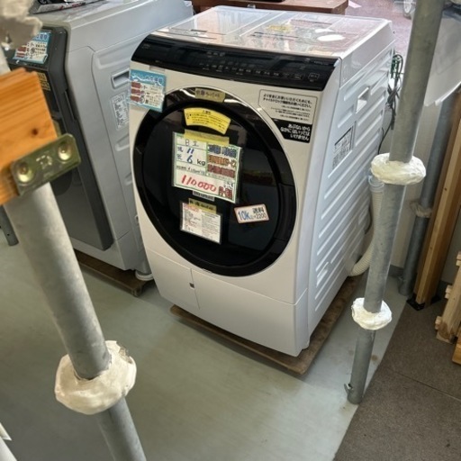 配達可【ドラム洗濯機】【日立】【洗11k/乾6k】2021年製★6ヶ月保証付★クリーニング済み【管理番号11701】