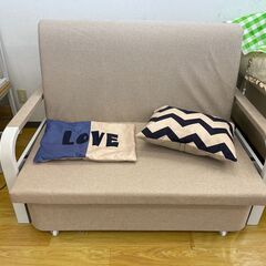 多機能格納式 折りたたみソファベッド 幅128cm奥行90cm高さ40/90cm 説明