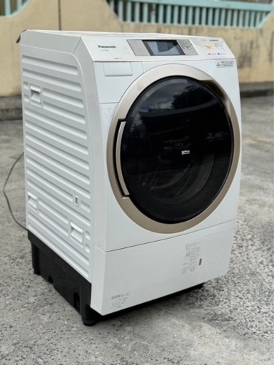 パナソニック / Panasonic ななめドラム洗濯乾燥機 NA-VX9700L ヒートポンプ乾燥 左開き ドラム式洗濯乾燥機 2017年製 11kg 6kg クリスタルホワイト
