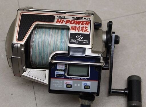 RYOBI リョービ AD電動101 Hi-Power 剛技 ハイパワー 電動 リール (P1723skxY)