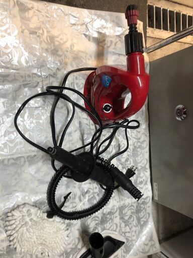 ☆中古￥2,000！大一商事（株）　H2O　スチームクリーナー　家電　KB-009A-RD型　【BA117】