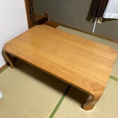 【2月8日完全処分】75cm×120cm×高さ35cm テーブル