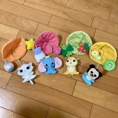ディズニーキャラクターズ やわらかガラガラメリーデラックスの画像