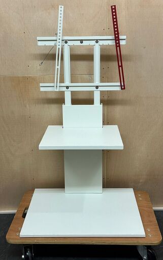 WALL INTERIOR TVSTAND V2 CASTER LOW TYPE テレビスタンド ホワイト 台車付き