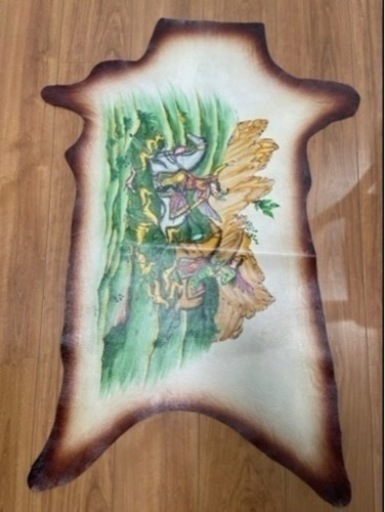 イラン製 羊革 レザー コレクション ペルシャ 中古品