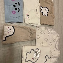 シナぷしゅの子供服、タオルのセット