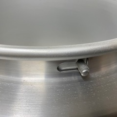  🏠【業務用】KING スープポット アルミ 寸胴鍋 33 ･27cm 寸胴 鍋 【業務･店舗･厨房機器買取アールワン田川】の画像