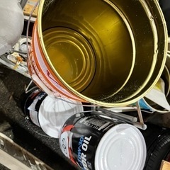 ペール缶　空ペール缶　焼却　物入れ　ガラ入れの画像