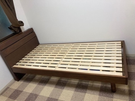 【取引終了】ベッドフレームお譲りします