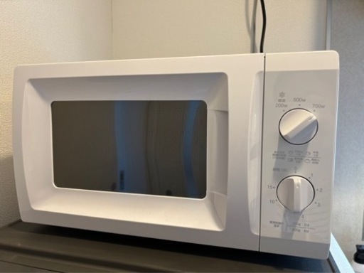 電子レンジ 簡単操作で使いやすい電子レンジ BCR170-W5 ホワイト