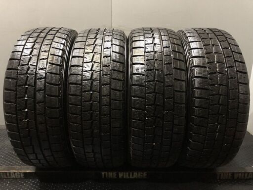 DUNLOP WINTER MAXX WM01 215/55R17 17インチ スタッドレス 4本 19年製 バリ溝 エスティマ オデッセイ ヴェゼル等　(VTP912)