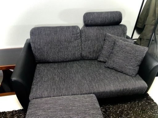 【美品/使用短期間】LOWYA 2人掛け ソファ