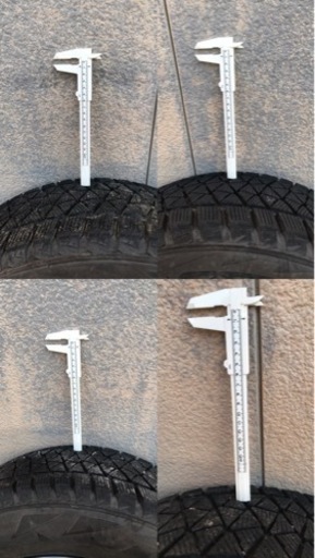 スタッドレスタイヤ225/65R 17ブリヂストンブリザックDM-V2