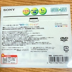 最終売り尽くし　ソニー　DVD-RW 5枚パックの画像