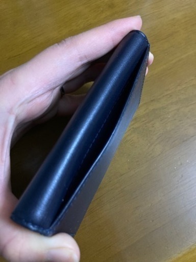 アニエスベー agnes b. 名刺入れ 美品 ネイビー