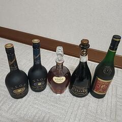 新品未開封古酒ブランデー5本