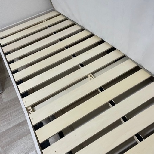 すのこベッド　ベッドフレーム　シングル　マットレスセット