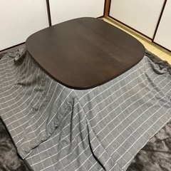 【2月上旬まで】無印良品 こたつ テーブル 布団セット 正方形 ...