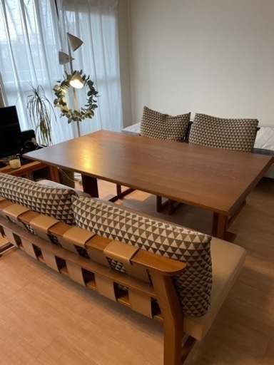 ナガノインテリア　ダイニングセット