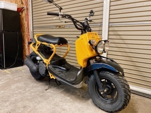 ホンダ　ズーマー　配送可能　支払いは現金or振り込みも可能　イエロー