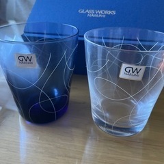 新品　glass works グラス　ペアーの画像