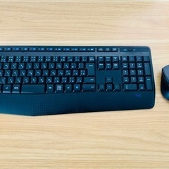 Logicool ロジクール ワイヤレスマウス キーボード セッ...