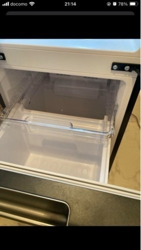 両開き冷蔵庫152L　SJ-GD 15H-B ピュアブラック PLAINLY