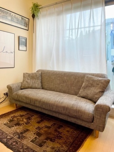 ウニコ　unico ボアラム　ソファ　3人掛け　ソファー