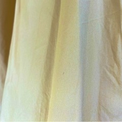 日本製 ドレスレイブ サーキュラー ロングスカート  黄色 マキシスカートの画像